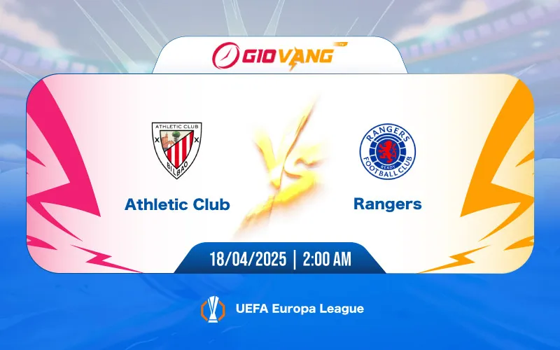 Soi kèo Ath Bilbao vs Rangers 02h00 ngày 18/4/2025 – Cup C2