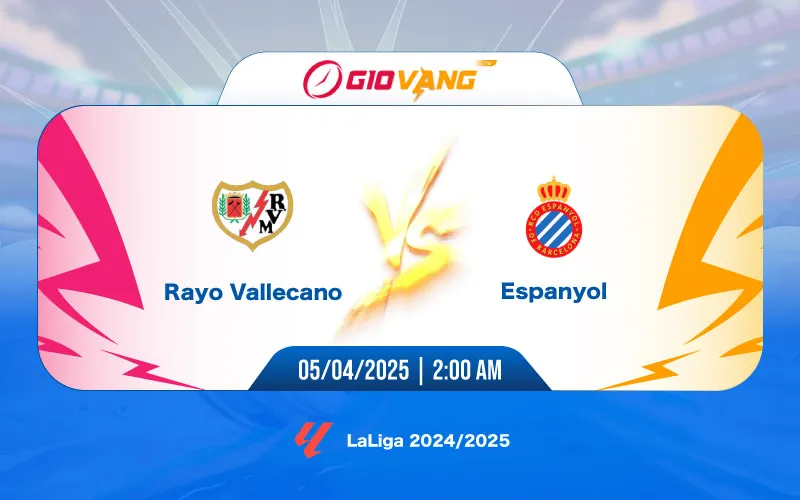 Soi kèo Vallecano vs Espanyol 02h00 ngày 05/4/2025 – La Liga